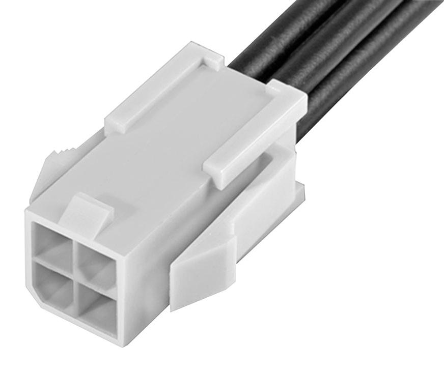 Molex 215325-2042 Wtb Cable, 4Pos Rcpt-Rcpt, 300Mm