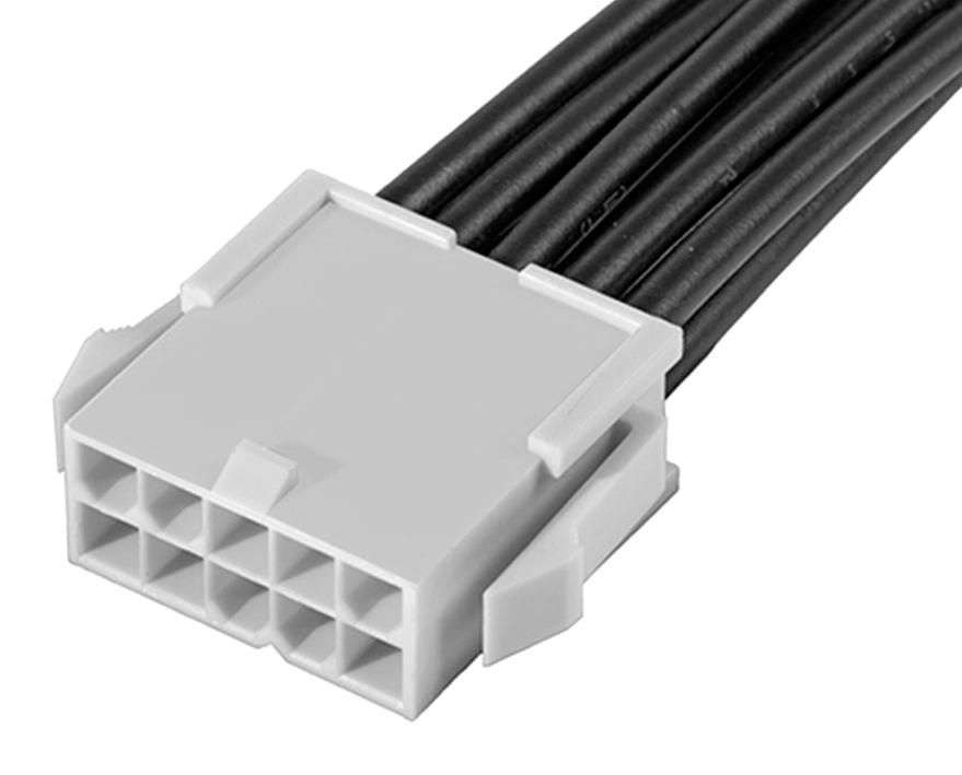 Molex 215325-2102 Wtb Cable, 10Pos Rcpt-Rcpt, 300Mm