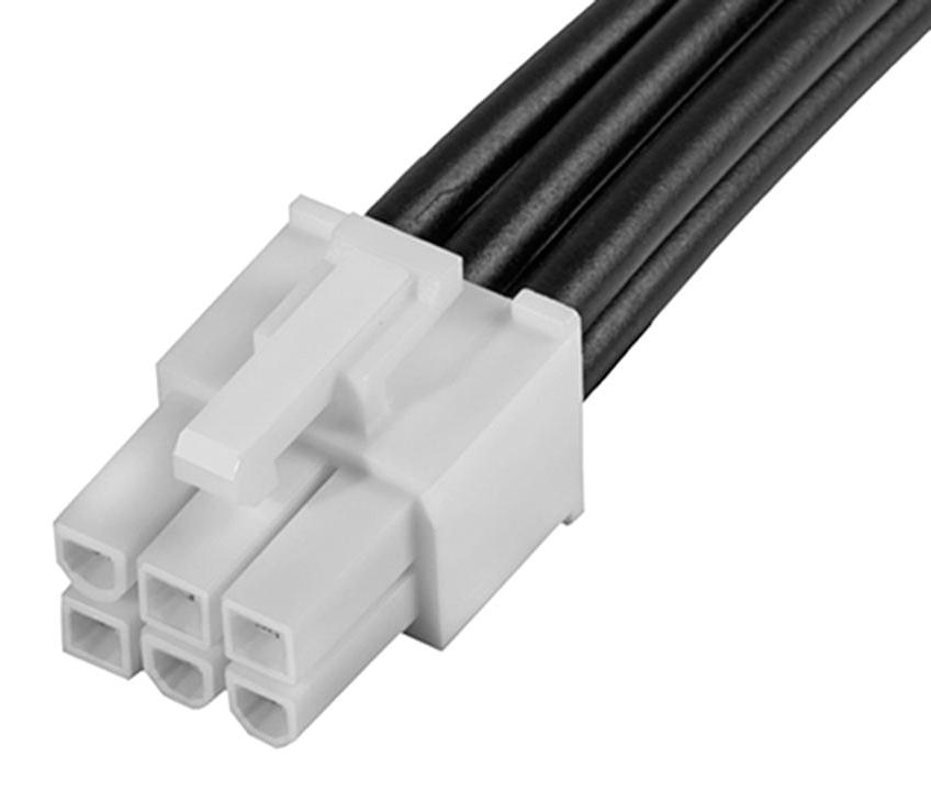 Molex 215327-2061 Wtb Cable, 6Pos Plug-Plug, 150Mm