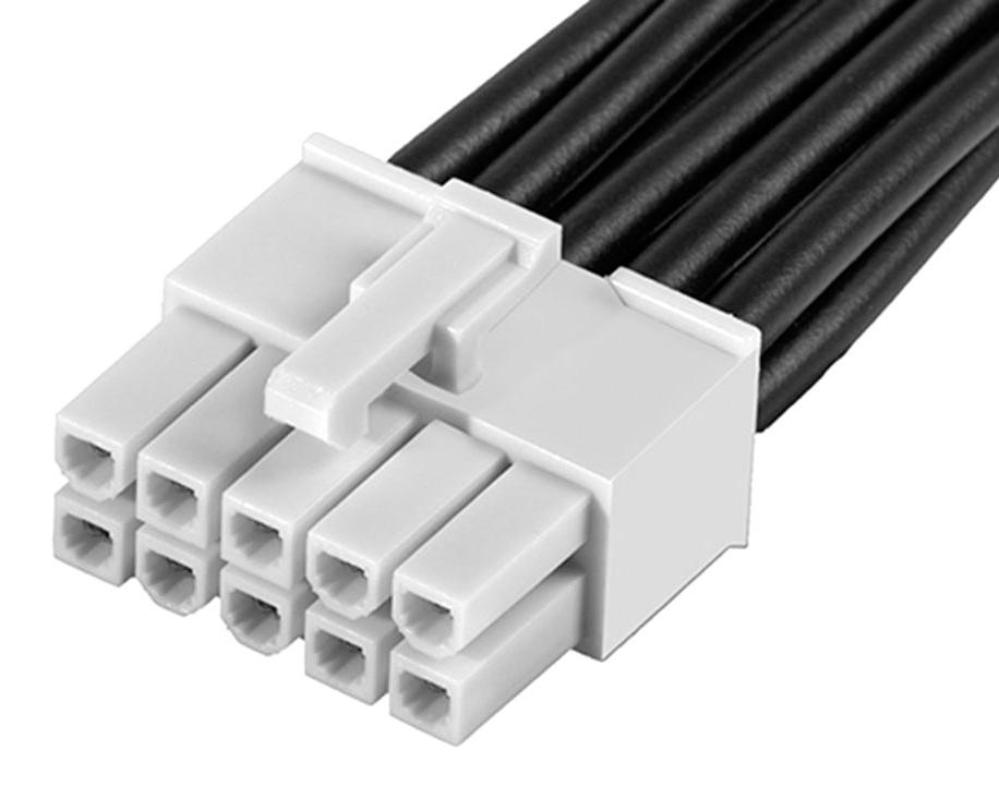 Molex 215327-2103 Wtb Cable, 10Pos Plug-Plug, 600Mm