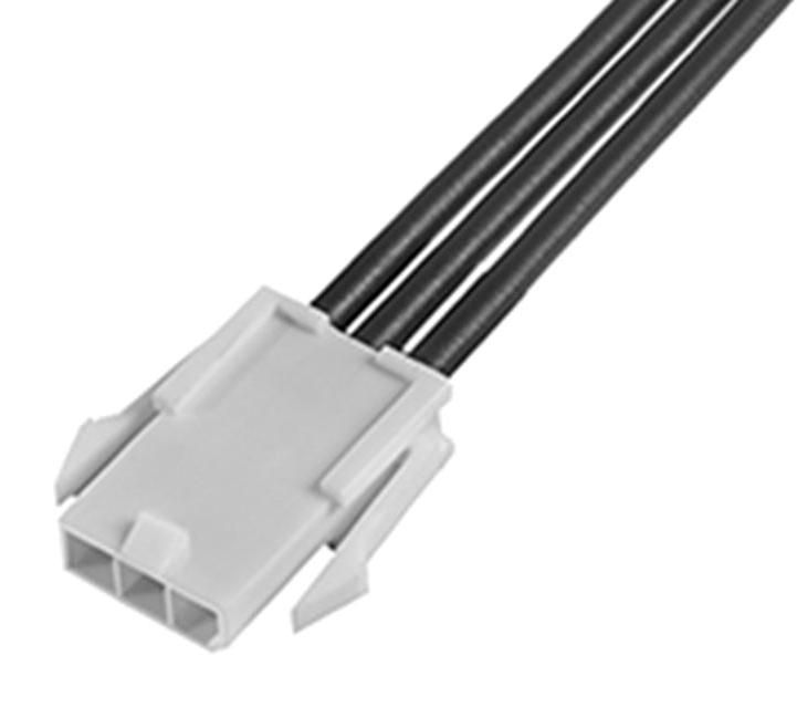 Molex 215321-1032 Wtb Cable, 3Pos Rcpt-Free End, 300Mm