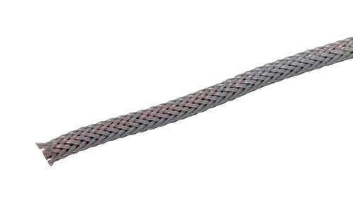 Abb 7Tcg054800R0012 Cable Sleeve, Braided, 10Mm, Grey