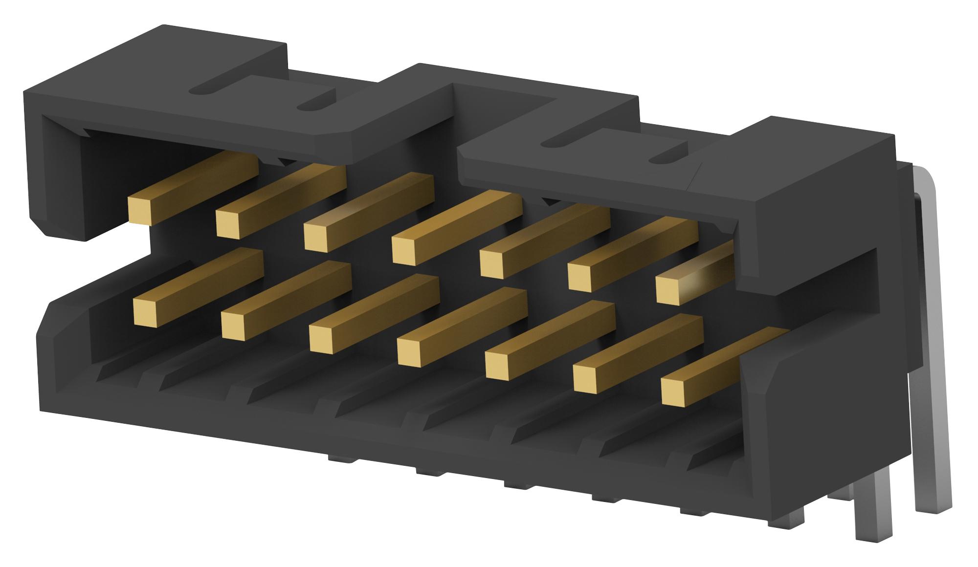 Te Connectivity 2-2842249-0 Connector, R/a Header, 20Pos, 2Row, 2Mm