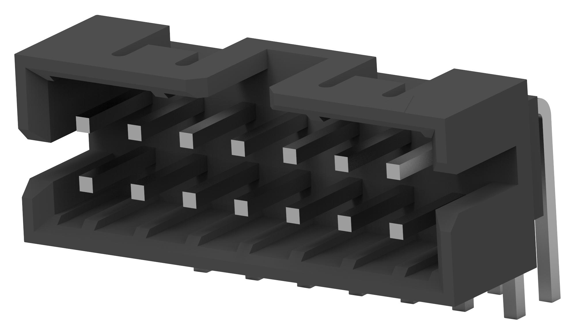 Te Connectivity 1-2842247-6 Connector, R/a Header, 16Pos, 2Row, 2Mm