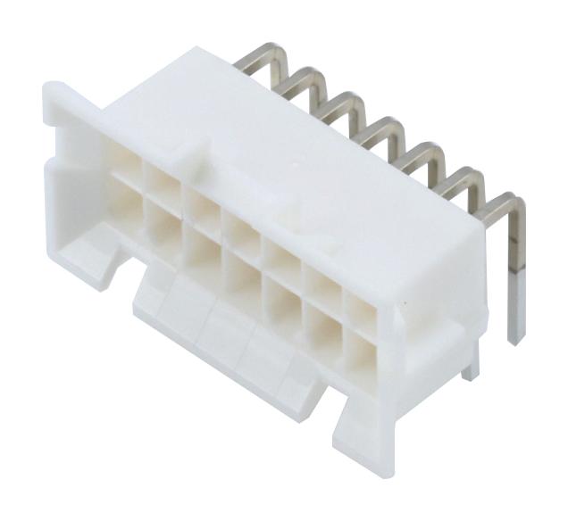 Molex / Partner Stock 15-24-6143 Pin Header, R/a, 14Pos, 2Row, 4.2Mm, Th