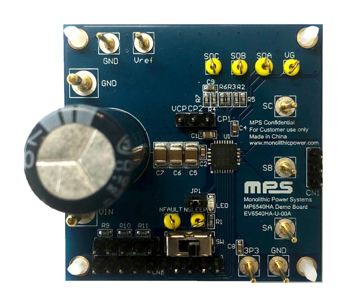 Monolithic Power Systems (Mps) Ev6540Ha-U-00A Eval Board, 3-Phase Bldc Motor Driver