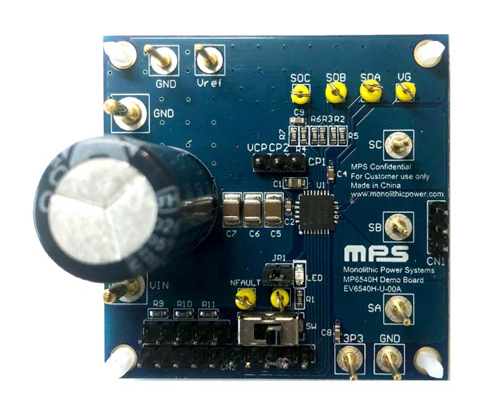 Monolithic Power Systems (Mps) Ev6540H-U-00A Eval Board, 3-Phase Bldc Motor Driver