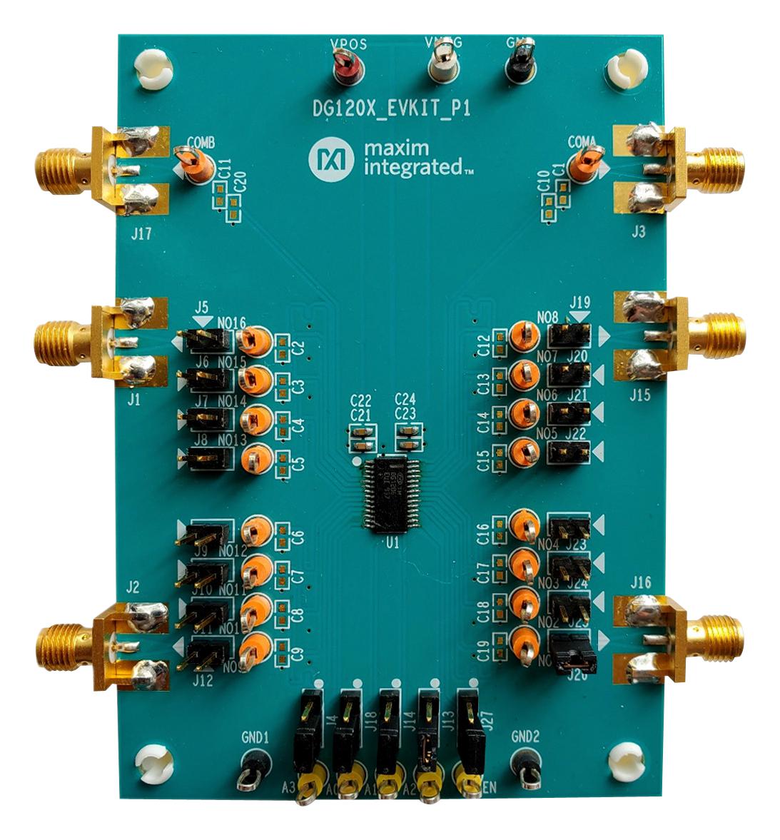 Analog Devices Dg120Xevkit# Evaluation Kit, Multiplexer