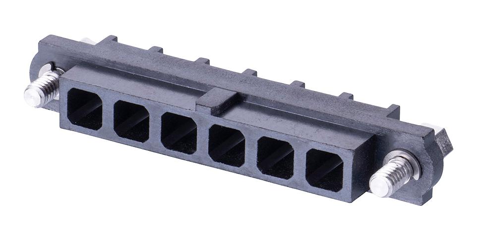 Harwin M80-263F106-00-00 Housing Connector, Rcpt, 6Pos, 4Mm