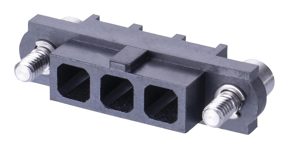 Harwin M80-263F203-00-00 Housing Connector, Rcpt, 3Pos, 4Mm