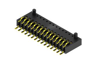 Samtec Sei-110-02-Gf-S-Ab Spring Loaded Conn, 10Pos, 1Row, 1Mm