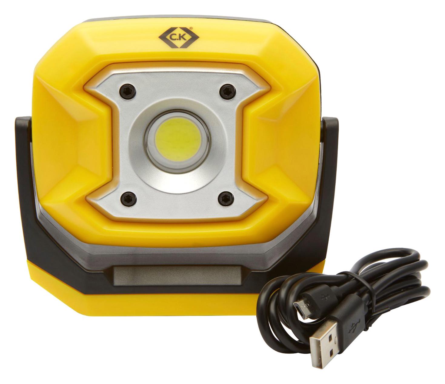 Ck Tools T9735Usb Site Light, 700Lm, Cob Led, Usb