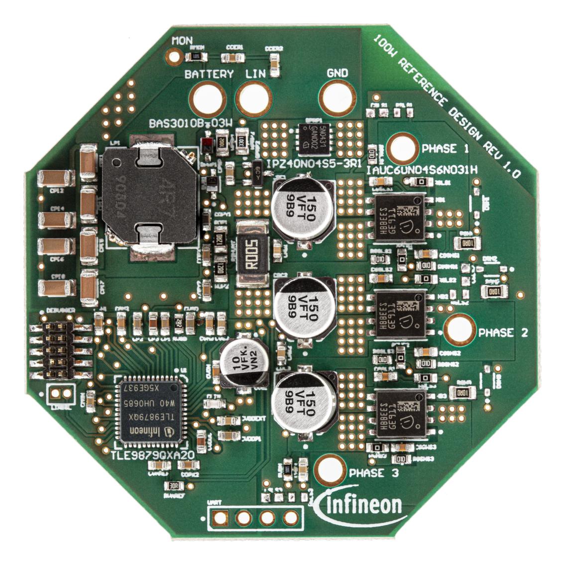 Infineon Refwaterpump100Wtobo1 Ref Design Board, Auxiliary Water Pump