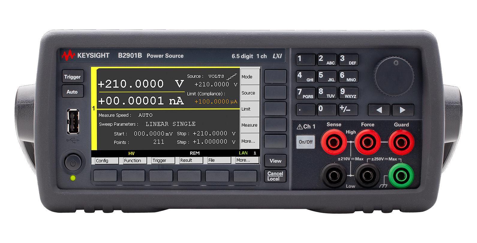 Keysight Technologies B2901B Precision Source/measureunit, 10.5A/210V