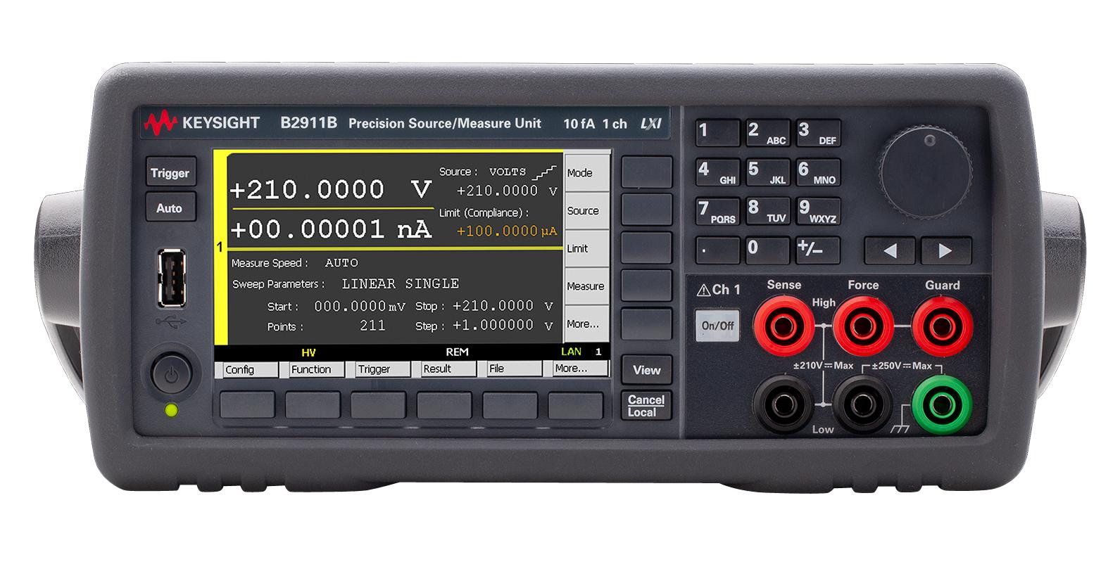 Keysight Technologies B2911B Precision Source/measureunit, 10.5A/210V