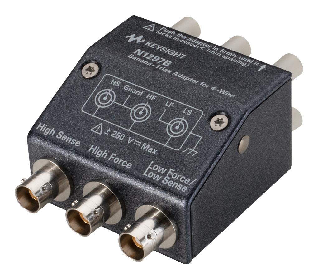 Keysight Technologies N1297B Banana - Triaxial Adaptor For 4-Wire