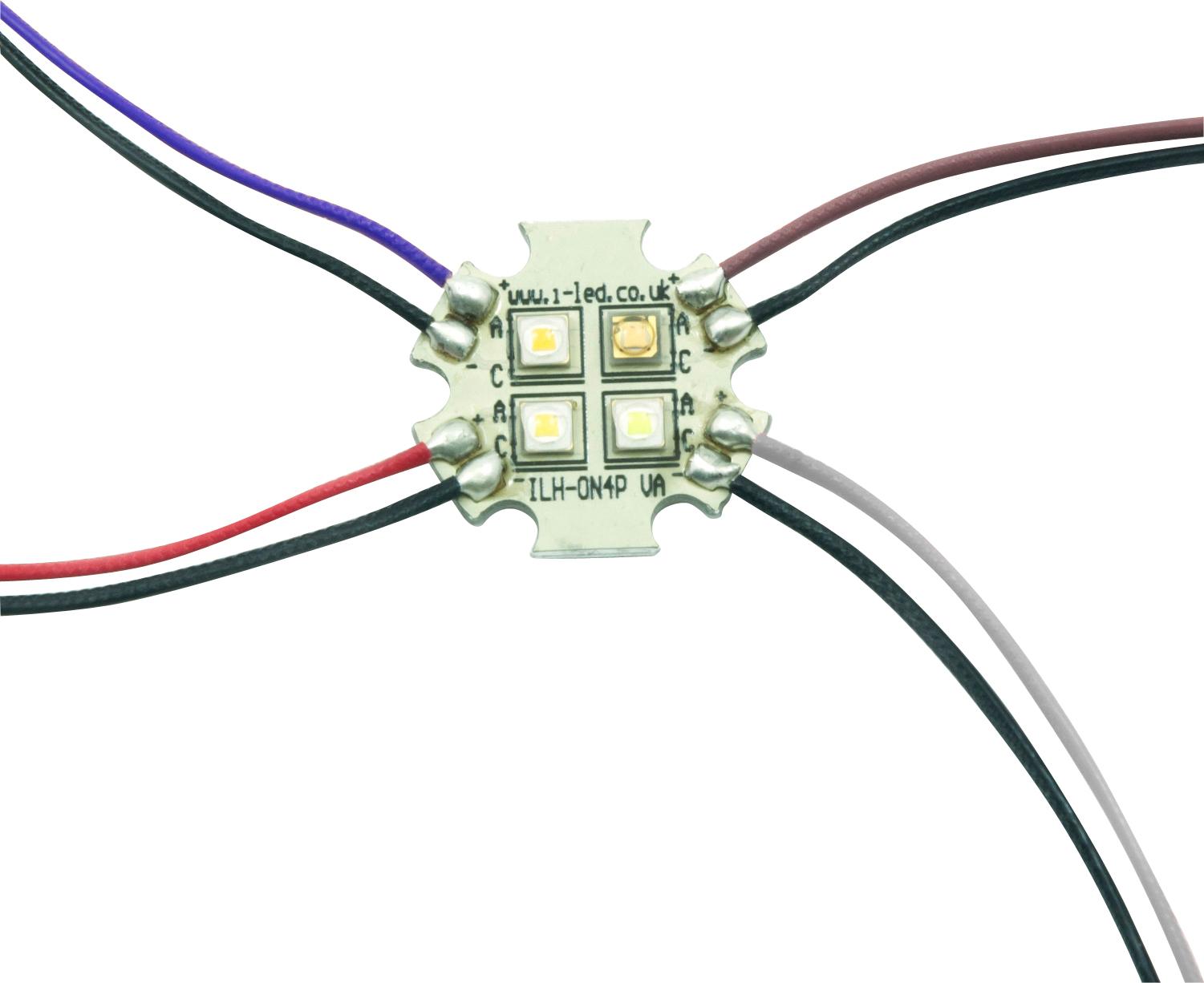 Intelligent Led Solutions Ilh-Ow04-Hwul-Pc221-Wir200. Led Module, Hot Wht, 2700K, 260Lm, 2.18W