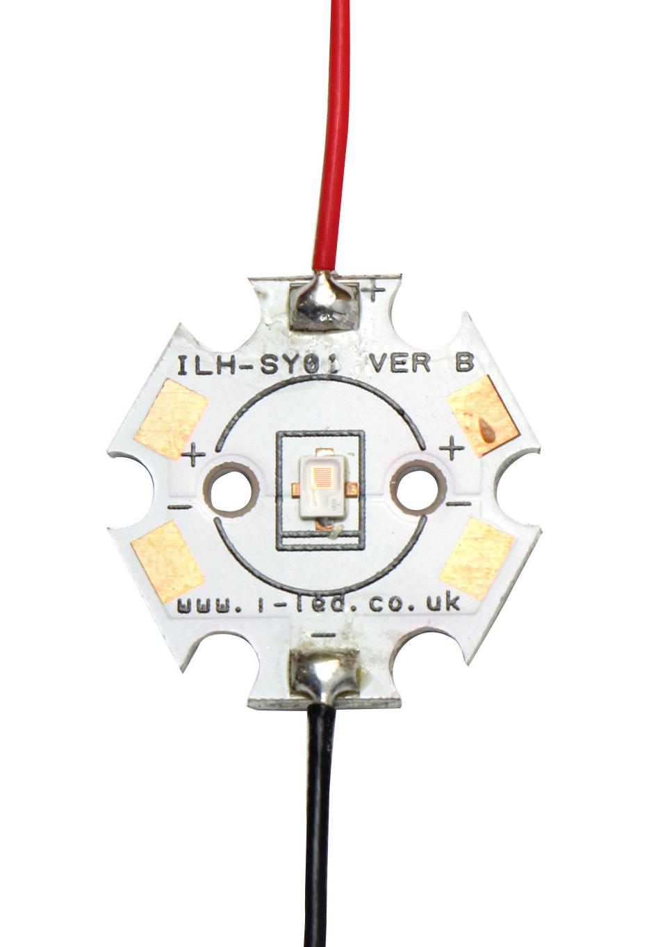 Intelligent Led Solutions Ilh-Sy01-Red1-Sc201-Wir200. Led Module, Red, 620Nm, 71Lm, 1.76W