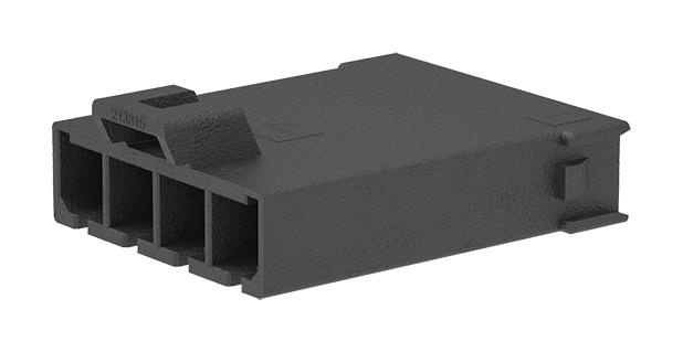 Molex 213815-0104 Connector Housing, Plug, 4Pos, 5.7Mm