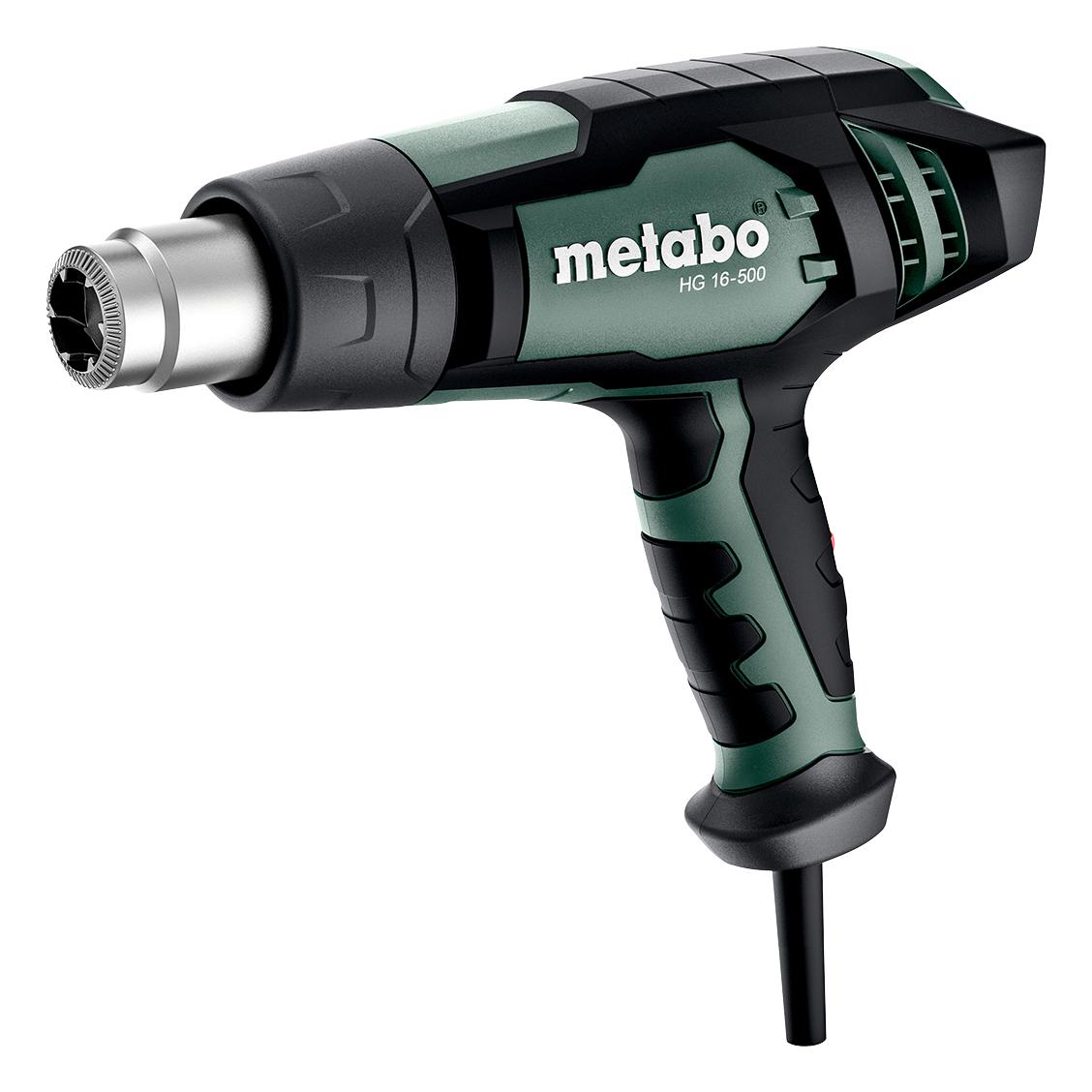 Metabo Hg 16-500 Heat Gun, 1.6Kw, 500Deg C, 240V, 450Lpm