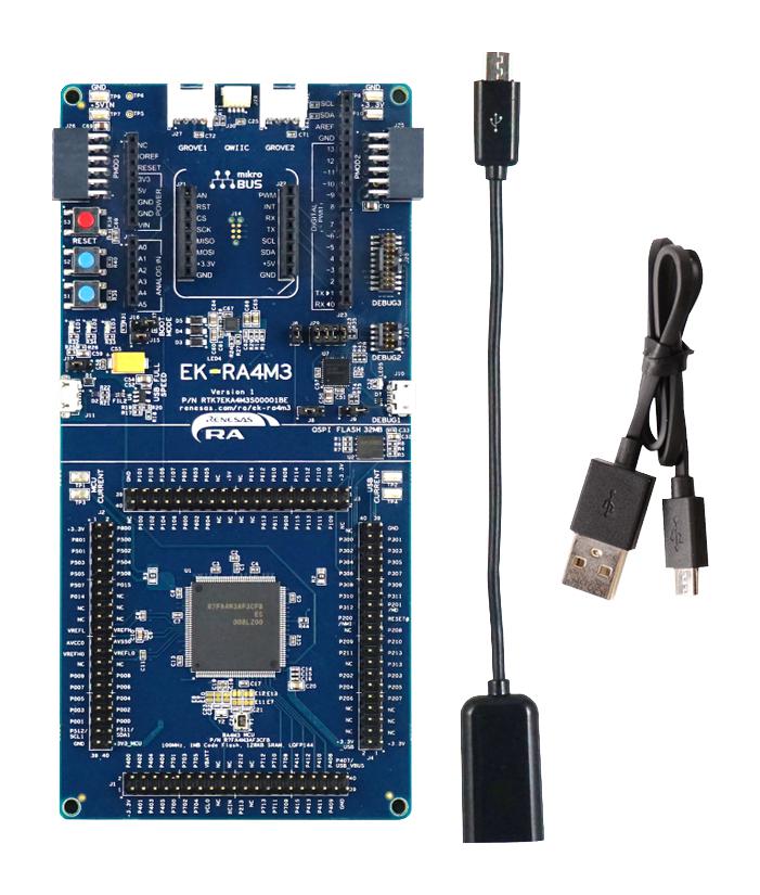 Renesas Rtk7Eka4M3S00001Be Evaluation Kit For Ra4M3 Mcu Group