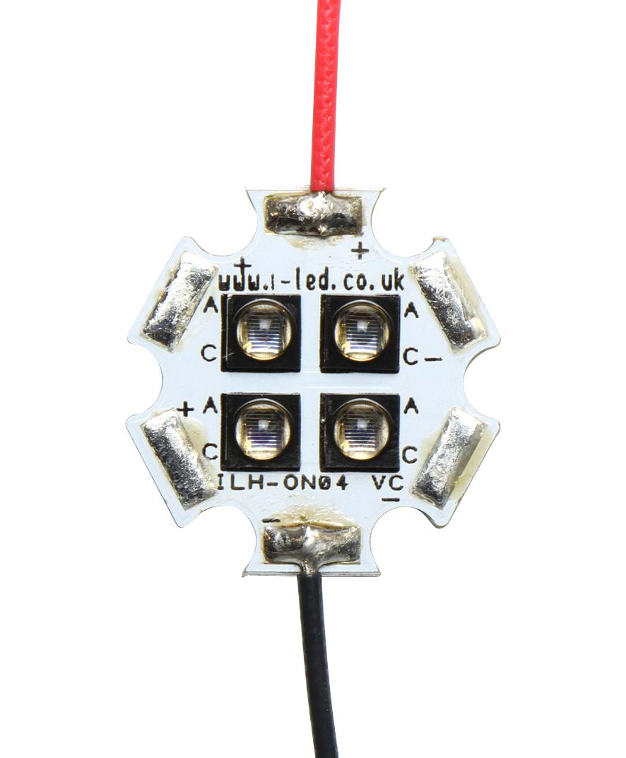 Intelligent Led Solutions Ilh-In04-94Sl-Sc211-Wir200 Ir Emitter Module, 4 Chip Ir, 940Nm