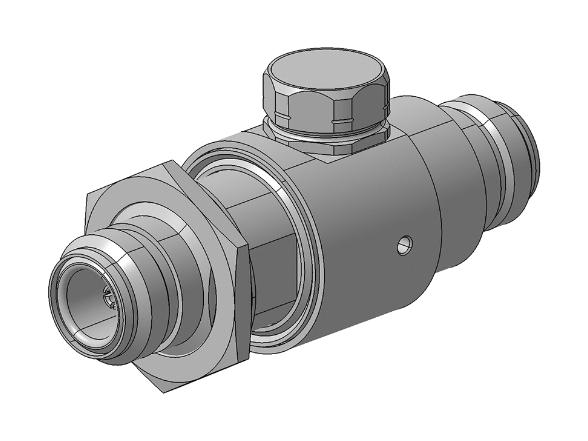 Huber+Suhner 3402.17.0072-Ex Emp Protector, 30Ka, Panel