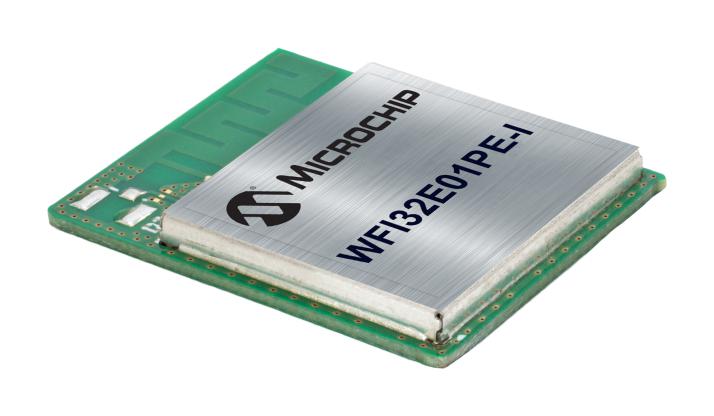 Microchip Wfi32E01Pe-I Wlan Module, Pcb Antenna, 2.5Ghz