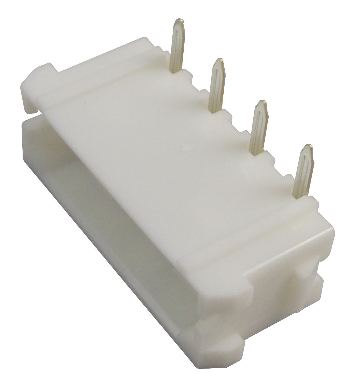 Jst (Japan Solderless Terminals) Lc-04A Header, Shrouded, Side Entry