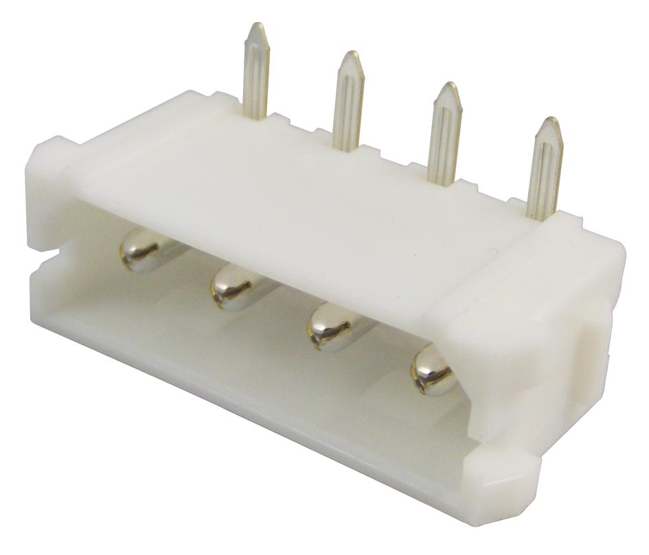 Jst (Japan Solderless Terminals) Lc-04B Header, Shrouded, Side Entry