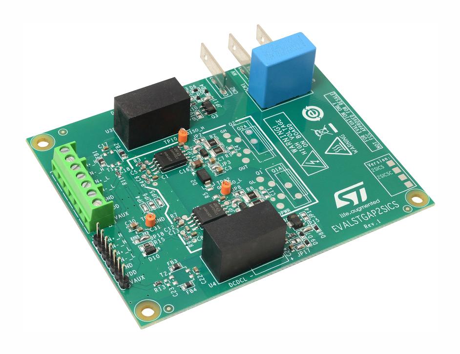 Stmicroelectronics Evalstgap2Sicsc Demo Board, Isolated Gate Driver