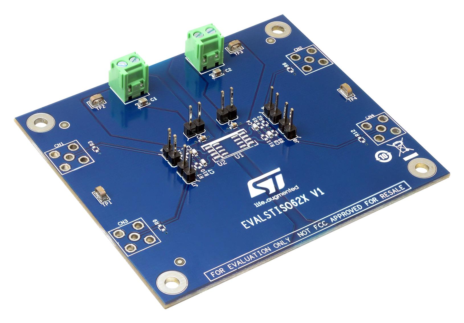 Stmicroelectronics Evalstiso62Xv1 Evaluation Board, Digital Isolator