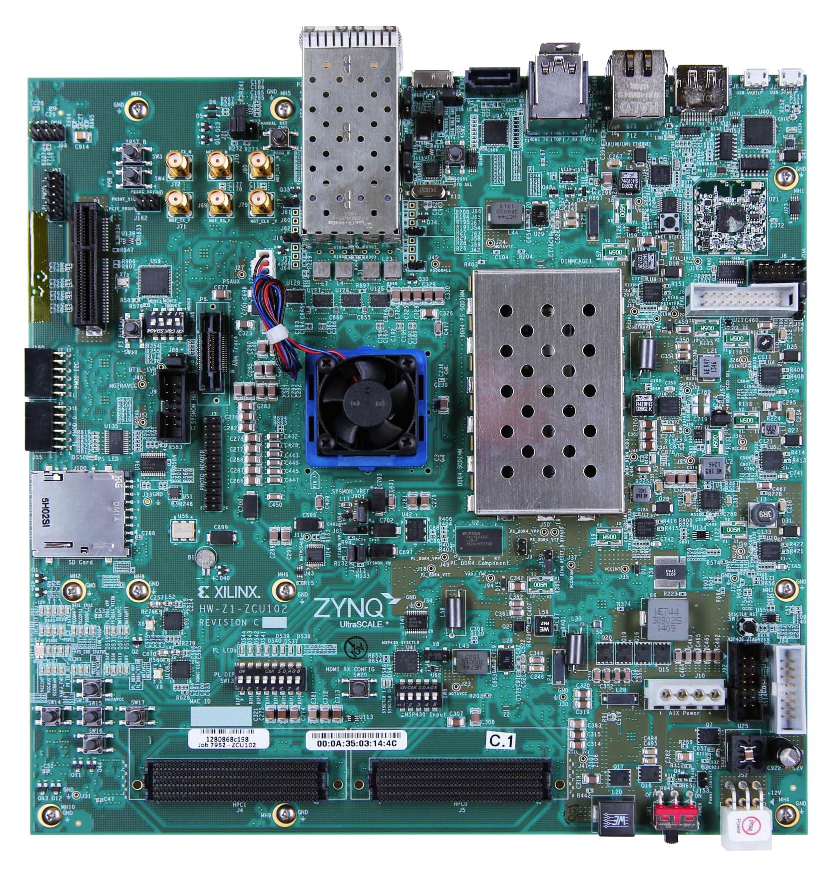 Amd Ek-U1-Zcu102-G-Ed Eval Kit, Zynq Ultrascale+ Mpsoc