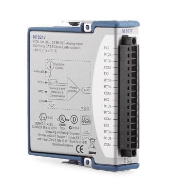 Ni / Emerson 779592-01 Ni-9217, Temperature Input Module, 24Bit