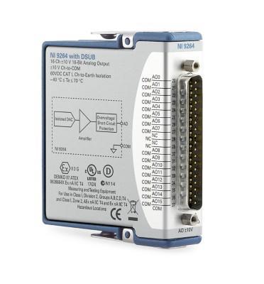 Ni / Emerson 780927-02 Ni-9264, Voltage Output Module, 16Bit