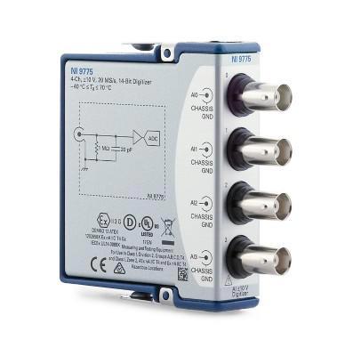 Ni / Emerson 784539-01 Ni-9775, Digitizer, 13.9Mhz, 4-Ch