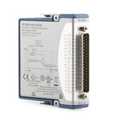 Ni / Emerson 785047-01 Ni-9266, Current Output Module, 16Bit