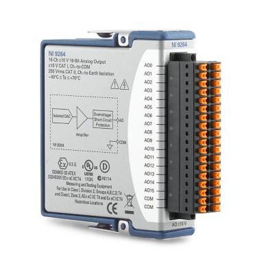 Ni / Emerson 785190-02 Ni-9264, Voltage Output Module, 16Bit