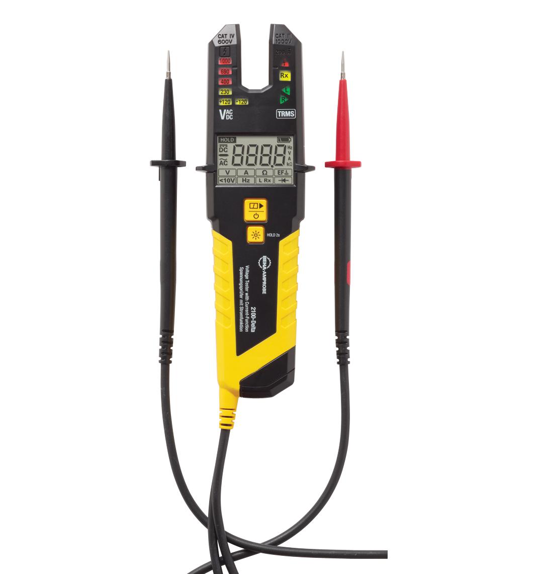 Beha-Amprobe 2100-Delta Voltage Tester, Trms, 200A