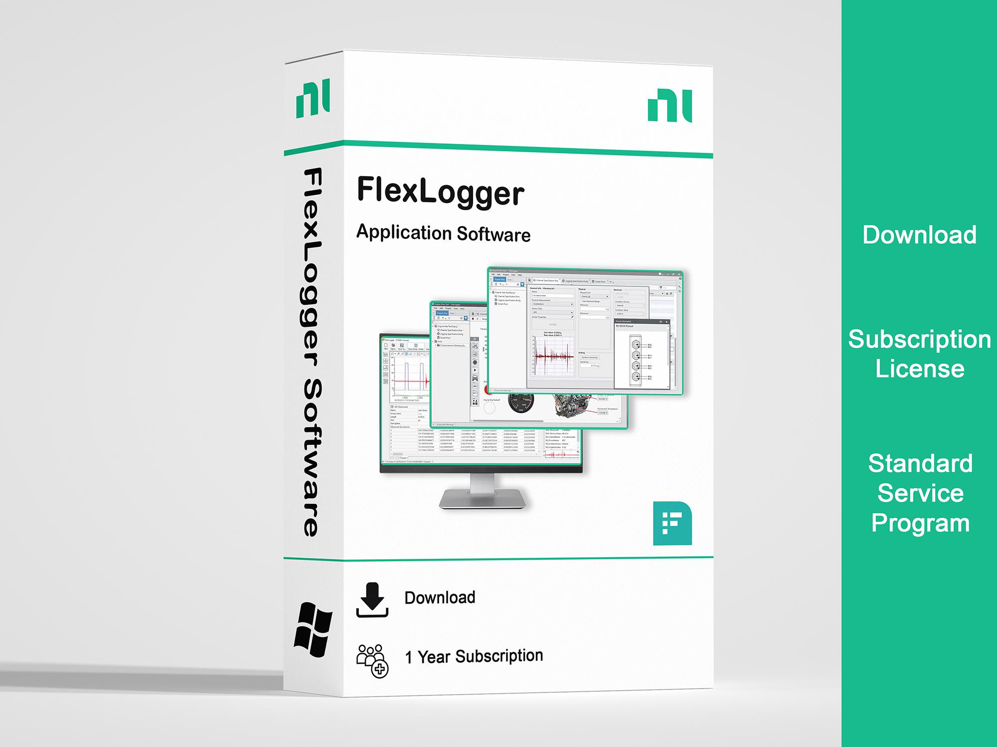 Ni / Emerson 785748-3501 Flexlogger Software, Download