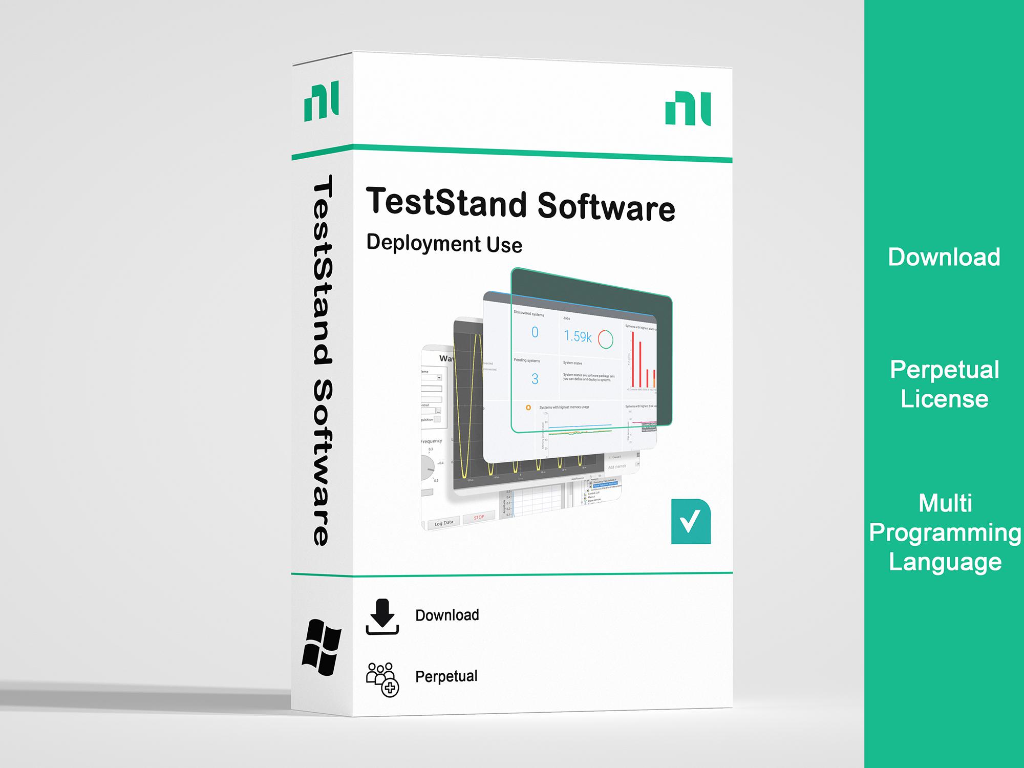 Ni / Emerson 777774-35 Test Stand Software, Ni Test Instrument