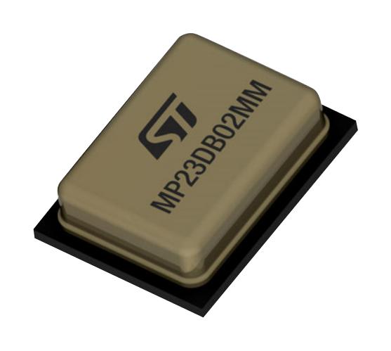 Stmicroelectronics Mp23Db02Mmtr Mems Microphone, Digital, -40 To 85Deg C