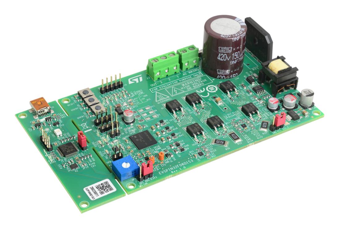 Stmicroelectronics Evspin32F06Q1S3 Eval Board, 3-Phase Inverter, Pmsp