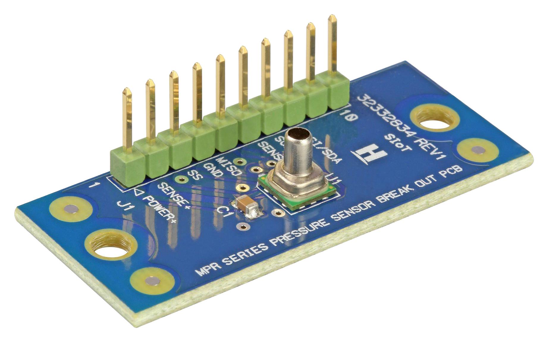 Honeywell Mprls0015Pa0000Sab Breakout Brd, Brd Mount Pressure Sensor