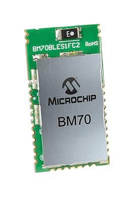 Microchip Bm70Bles1Fc2-0B05Ba Bluetooth Module, Ble 5.0, 2.402-2.48Ghz