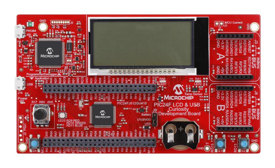 Microchip Dm240018 Development Board, 16Bit Pic24 Mcu