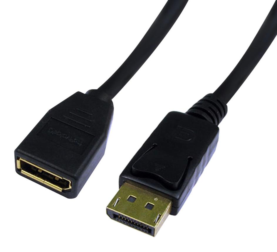 Videk 2408-2 Cable, Displayport Plug-Rcpt, 2M