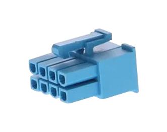 Molex 46992-1040 Conn Housing, Rcpt, 10Pos, 4.2Mm, Blu