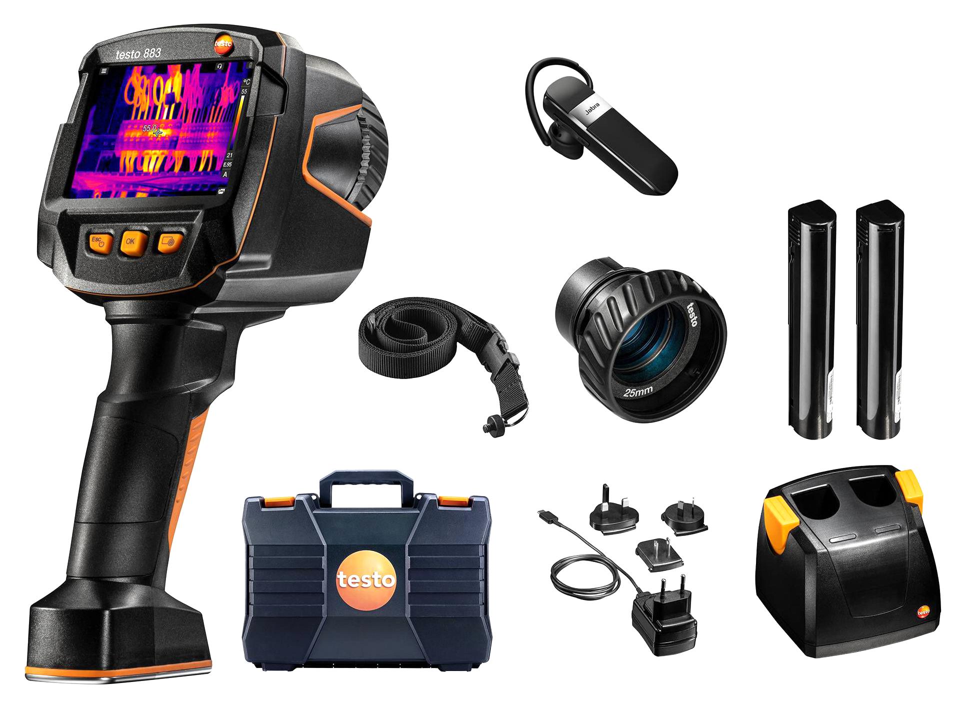 Testo 0563 8836 Thermal Imager Kit, 320 X 240, 27Hz