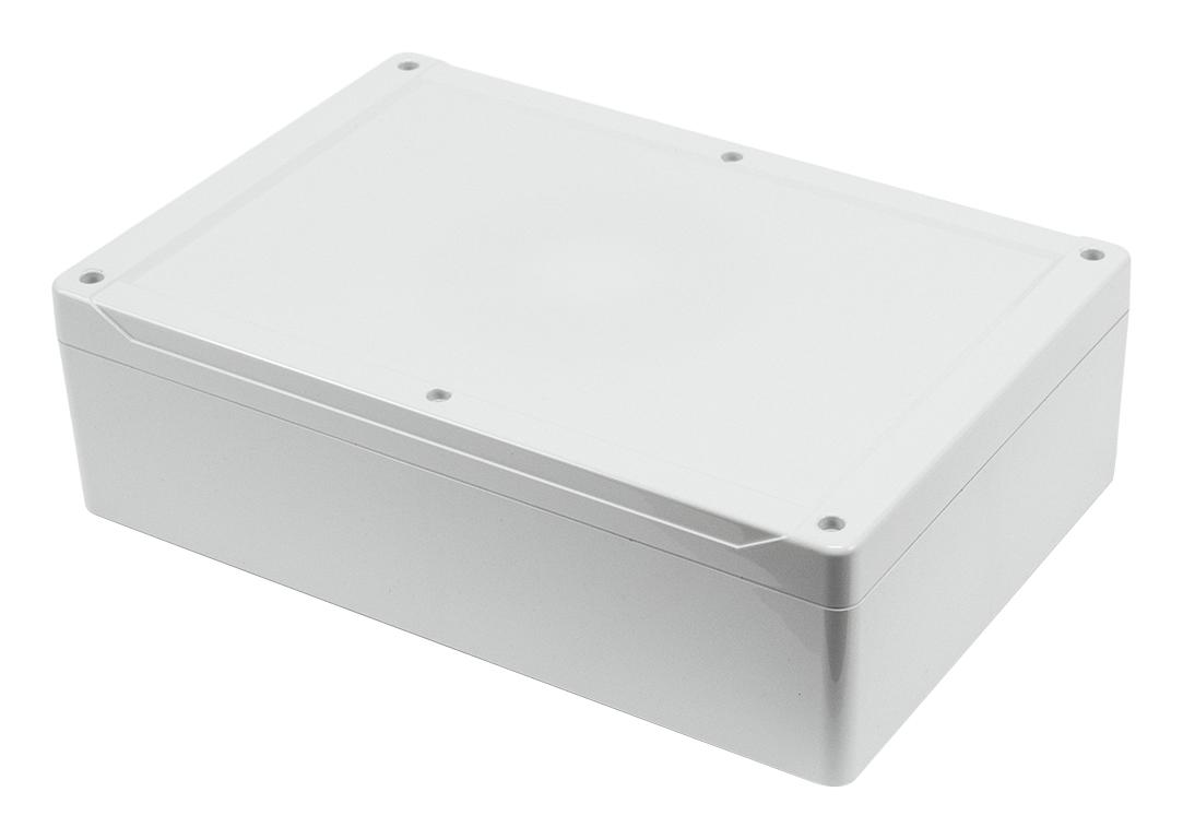 Hammond 1555Xgy Enclosure, Abs, 200X300X200Mm, Light Gry